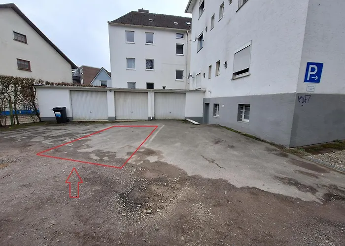 For 4 - Parking Space For Car - Internet Lejlighed Bielefeld